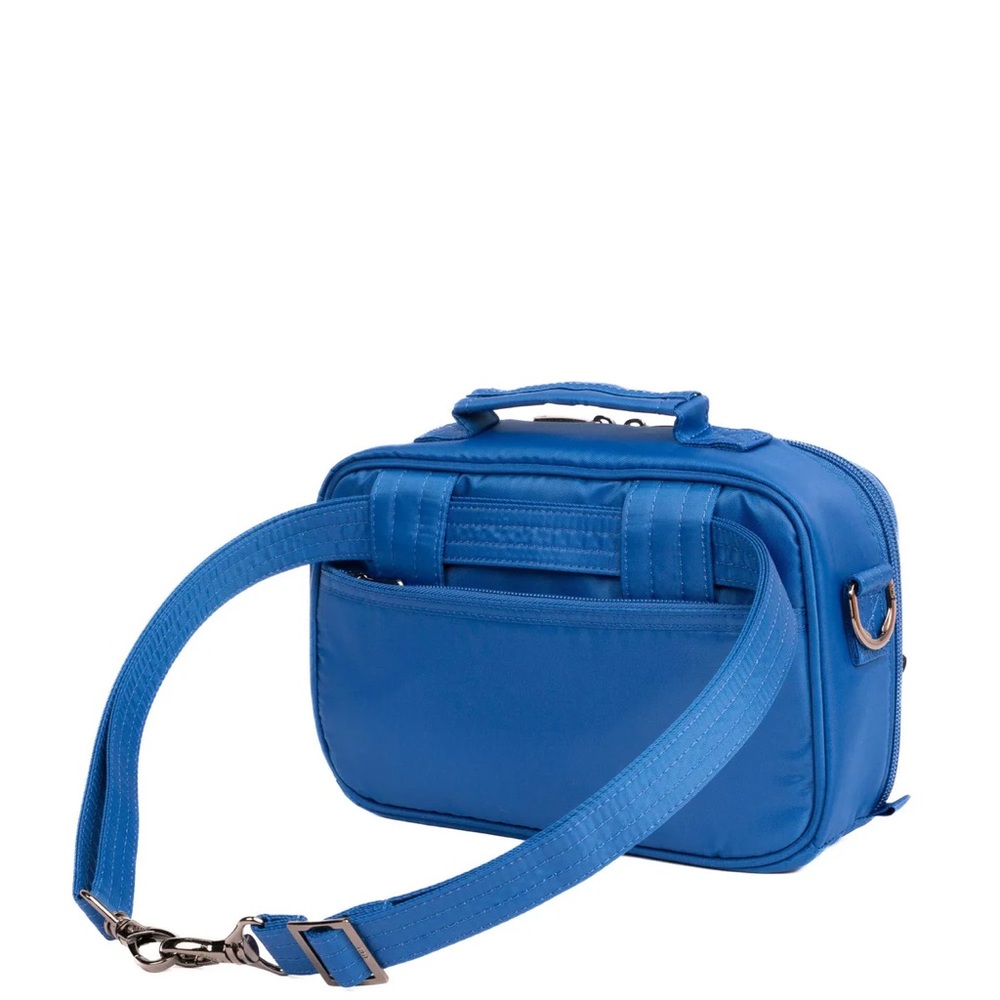 Lug Legacy Collection Carousel Crossbody Bag Azure Blue NWT - Picture 4 of 10